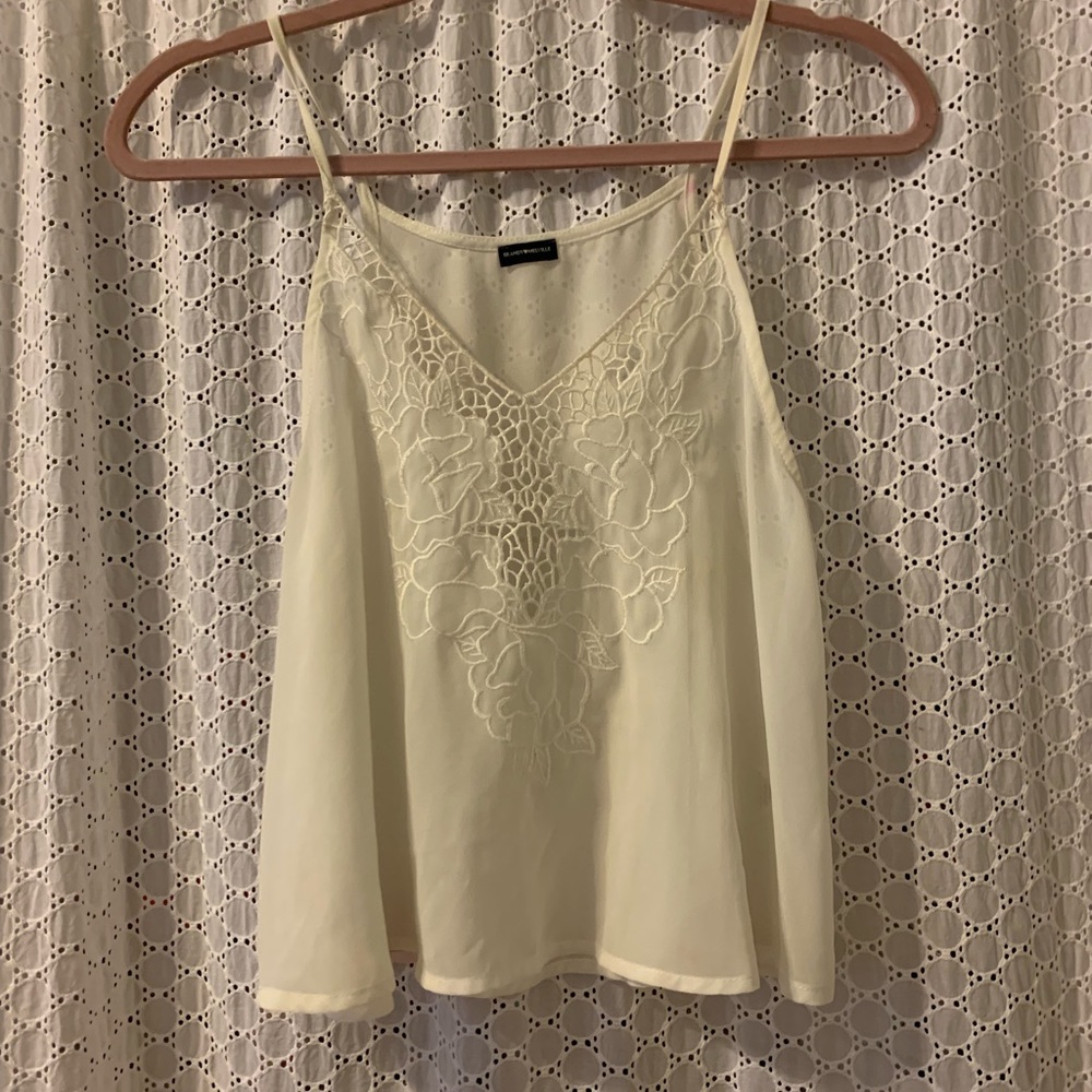 Brandy Melville Sheer Top💛